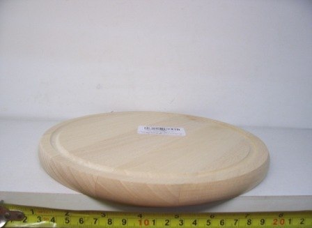 Deska kuchenna okrągła z rowkiem 23 cm Deska kuchenna okrągła z rowkiem 23 cm