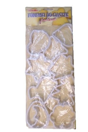 Foremki - wykrawacze plastikowe - 10szt. Foremki - wykrawacze plastikowe - 10szt.
