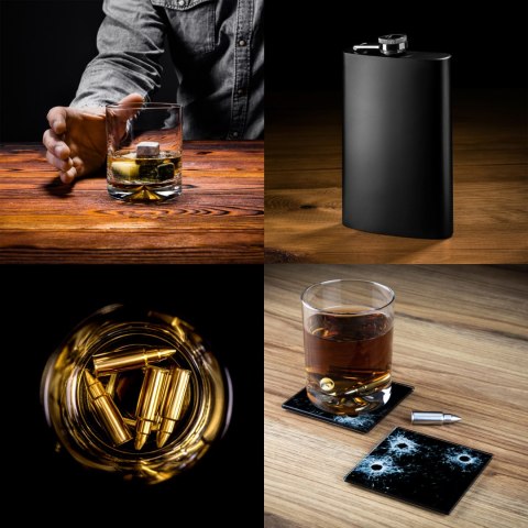 Gitarowy Zestaw do Whisky prezent dla niego męża Gitarowy Zestaw do Whisky prezent dla niego męża