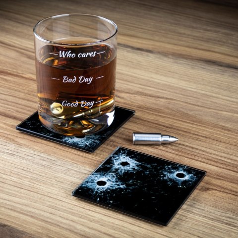 Gitarowy Zestaw do Whisky who cares dla niego męża Gitarowy Zestaw do Whisky who cares dla niego męża