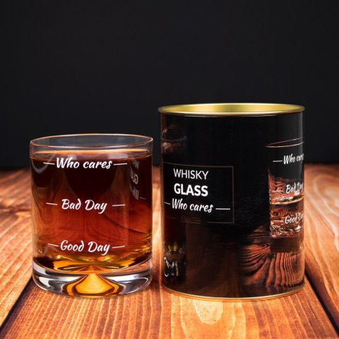 Szklanka do whisky Who cares wieczór panieński Szklanka do whisky Who cares wieczór panieński