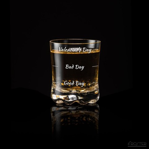 Szklanka do whisky na Walentynki śmieszny prezent Szklanka do whisky na Walentynki śmieszny prezent
