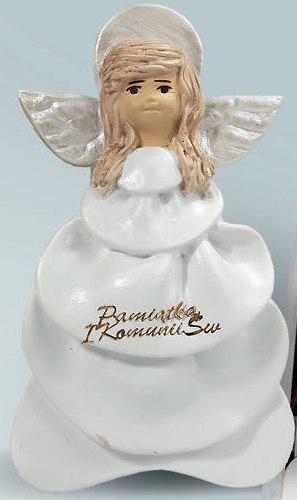 Aniołek w pudełku 18cm KOMUNIA ŚW Aniołek w pudełku 18cm KOMUNIA ŚW
