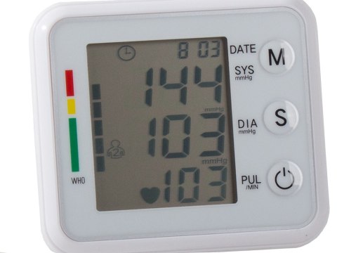 Ciśnieniomierz nadgarstkowy elektroniczny lcd etui Ciśnieniomierz nadgarstkowy elektroniczny lcd etui