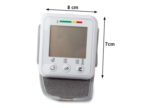 Ciśnieniomierz nadgarstkowy elektroniczny lcd etui Ciśnieniomierz nadgarstkowy elektroniczny lcd etui