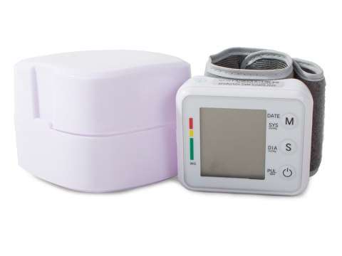 Ciśnieniomierz nadgarstkowy elektroniczny lcd etui Ciśnieniomierz nadgarstkowy elektroniczny lcd etui