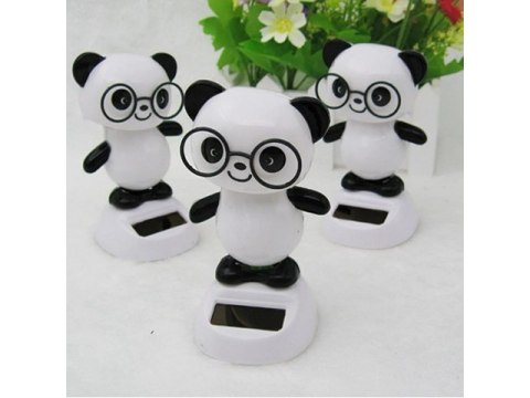Kiwaczek solarny panda w okularach 751219 Kiwaczek solarny panda w okularach 751219