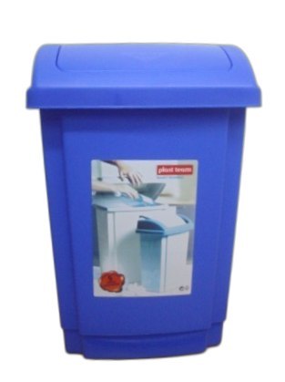 Kosz plastikowy na śmieci 10l uchylny | 1342 Kosz plastikowy na śmieci 10l uchylny | 1342