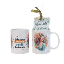 Kubek ceramiczny z napisem 