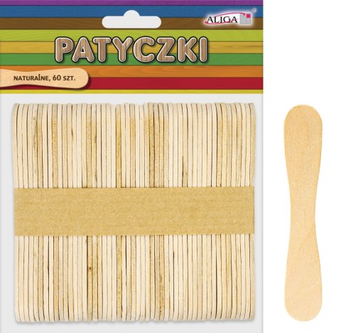 Patyczki bezbarwne 170 x 9,4-11 x 2mm 60szt. PK-3366 Patyczki bezbarwne 170 x 9,4-11 x 2mm 60szt. PK-3366