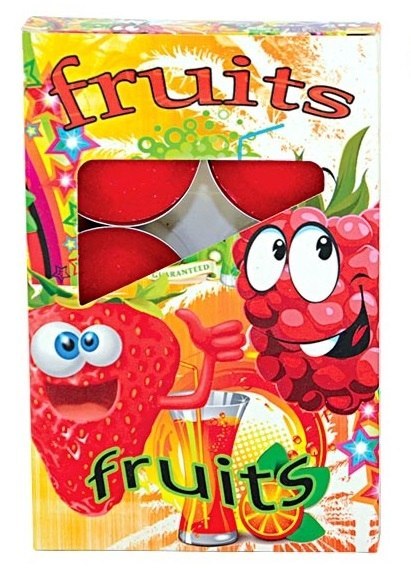 Podgrzewacz 6szt FRUITS Podgrzewacz 6szt FRUITS