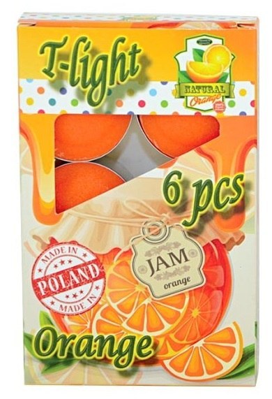 Podgrzewacz 6szt. ORANGE (pomarańcza) Podgrzewacz 6szt. ORANGE (pomarańcza)