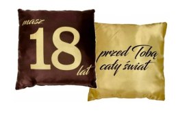 Poduszka urodzinowa Masz 18 lat