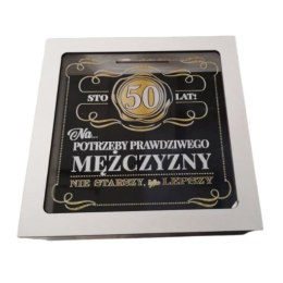 Skarbonka z okienkiem 50 urodziny