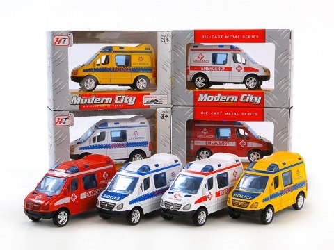 Auto metalowe służby drogowe mix Auto metalowe służby drogowe mix