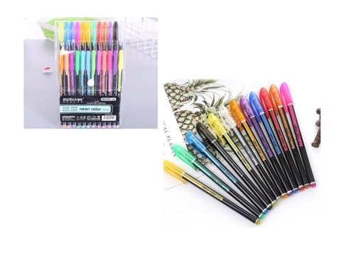 Długopisy żelowe kolorowe - COLOR PEN - 24 kolory SKG-110-C Długopisy żelowe kolorowe - COLOR PEN - 24 kolory SKG-110-C