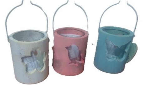 Lampion drewno na tea light 903181 Lampion drewno na tea light 903181