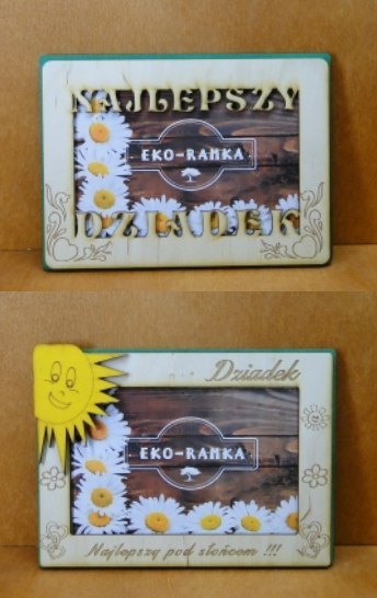 Ramka drewniana na zdjęcia DZIADEK 19 x 14 cm | P144 Ramka drewniana na zdjęcia DZIADEK 19 x 14 cm | P144
