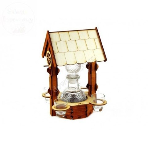 Studnia mała + karafka + kieliszki 227 1885 Studnia mała + karafka + kieliszki 227 1885