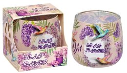 Świeca w szkle LILAC FLOWER (bez) A-190