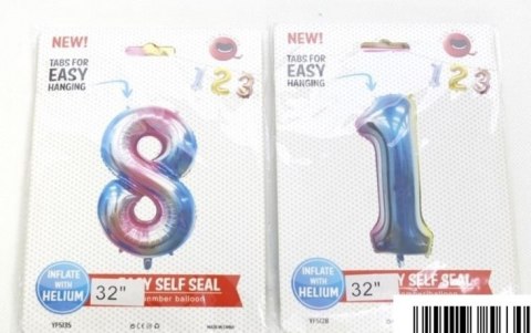 Balon foliowy 80cm CYFRA CYFRA 8 Balon foliowy 80cm CYFRA CYFRA 8
