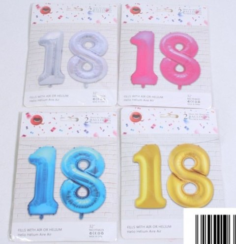 Balony foliowe "18" Balony foliowe "18"