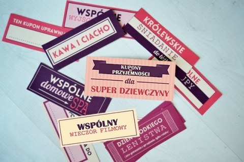 Kupon miłości dla super dziewczyny Kupon miłości dla super dziewczyny