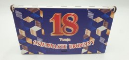Pudełko mini drewno 18-nastka nr13