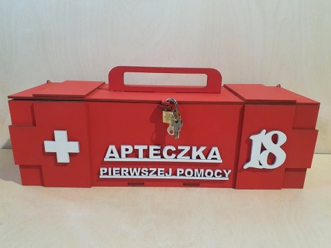 Skrzynka na alkohol APTECZKA "18" Skrzynka na alkohol APTECZKA "18"