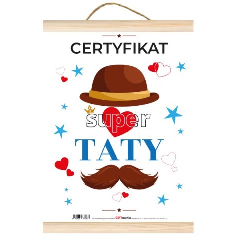 Certyfikat "Super Taty" Certyfikat "Super Taty"