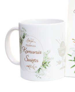 Kubek ceramiczny w ozdobnym opakowaniu 