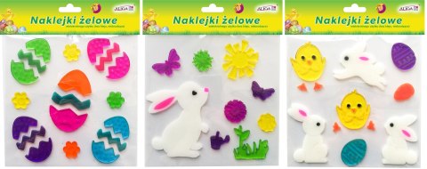 Naklejki żelowe WIELKANOC | WNK-9619 Naklejki żelowe WIELKANOC | WNK-9619