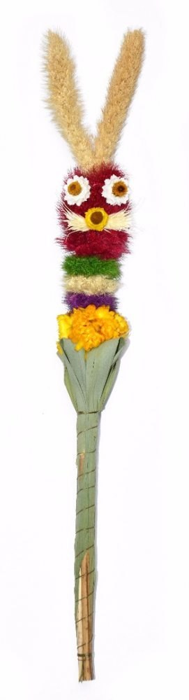 Palma wielkanocna - zajączek 40cm Palma wielkanocna - zajączek 40cm