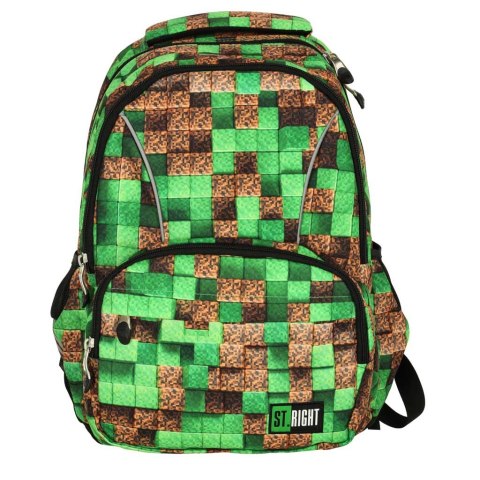 Plecak szkolny młodzieżowy St. Right Pixel Cubes Plecak szkolny młodzieżowy St. Right Pixel Cubes