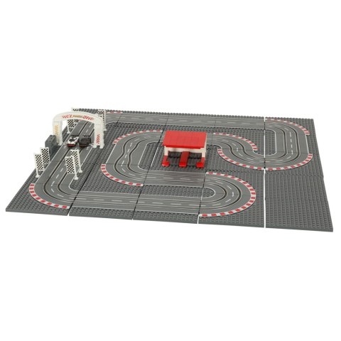 Tor samochodowy wyścigowy policyjny elektryczny klocki konstrukcyjne GD-03 Tor samochodowy wyścigowy policyjny elektryczny klocki konstrukcyjne GD-03