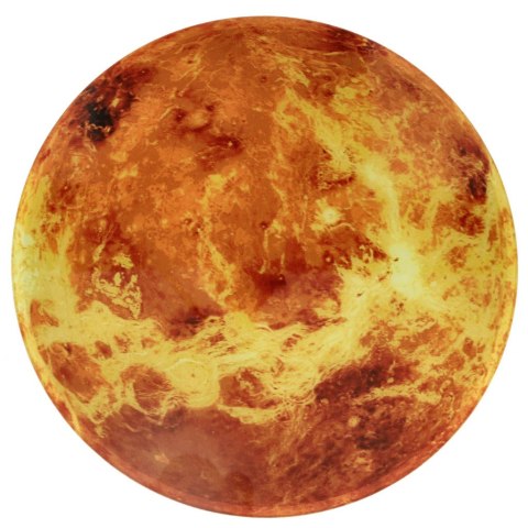 Zegar ścienny planeta mars z wyświetlaczem LED 32 cm pomarańczowy Zegar ścienny planeta mars z wyświetlaczem LED 32 cm pomarańczowy