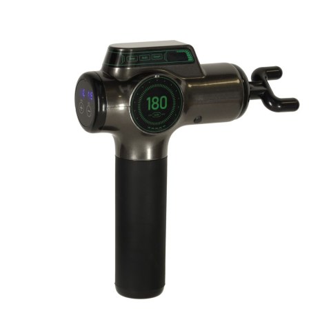 Pistolet do masażu masażer do pleców ciała wyświetlacz LED 8w1 Pistolet do masażu masażer do pleców ciała wyświetlacz LED 8w1