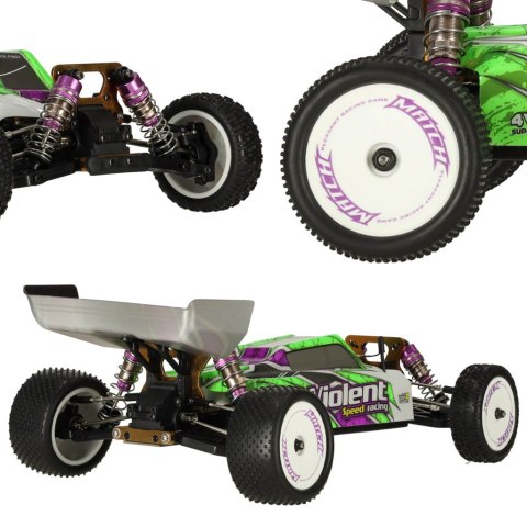 Samochód zdalnie sterowny terenowy wyczynowy WLToys 104002 1:10 4WD 2,4Ghz Samochód zdalnie sterowny terenowy wyczynowy WLToys 104002 1:10 4WD 2,4Ghz