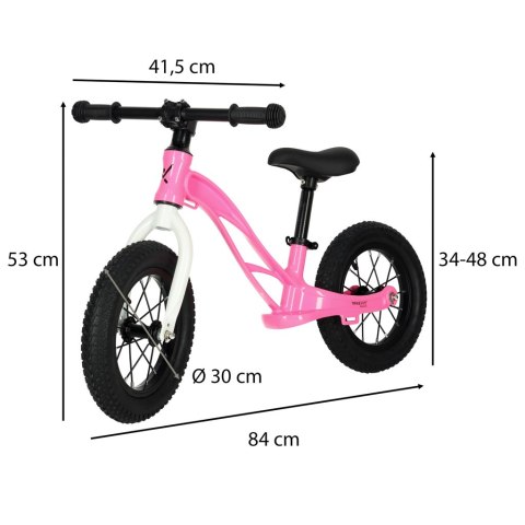 Rowerek biegowy Trike Fix Active X1 różowy lekki 3kg Rowerek biegowy Trike Fix Active X1 różowy lekki 3kg