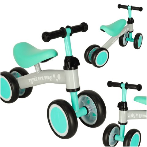 Rowerek biegowy Trike Fix Tiny jeździk chodzik 4 koła regulacja kierownicy miętowy Rowerek biegowy Trike Fix Tiny jeździk chodzik 4 koła regulacja kierownicy miętowy