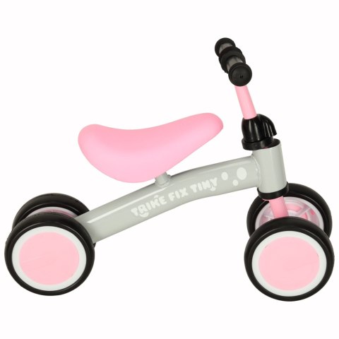 Rowerek biegowy Trike Fix Tiny jeździk chodzik 4 koła regulacja kierownicy różowy Rowerek biegowy Trike Fix Tiny jeździk chodzik 4 koła regulacja kierownicy różowy