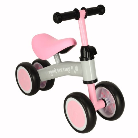 Rowerek biegowy Trike Fix Tiny jeździk chodzik 4 koła regulacja kierownicy różowy Rowerek biegowy Trike Fix Tiny jeździk chodzik 4 koła regulacja kierownicy różowy