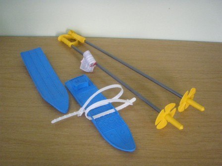 Narty + kijki 40cm Narty + kijki 40cm