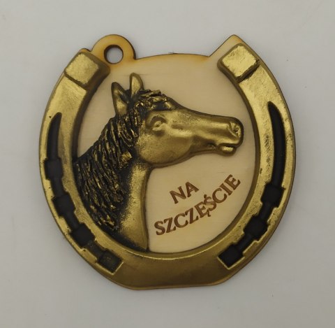 Podkowa z koniem - mała na sklejce 8x8 cm NR27 Podkowa z koniem - mała na sklejce 8x8 cm NR27