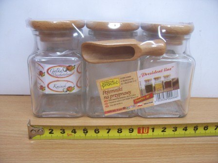 Pojemnik na przyprawy 150ml 3szt. President Line Pojemnik na przyprawy 150ml 3szt. President Line