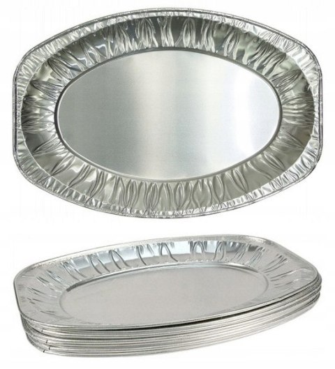 Tacka, patera aluminiowa 35 x 24 cm 5 szt Tacka, patera aluminiowa 35 x 24 cm 5 szt