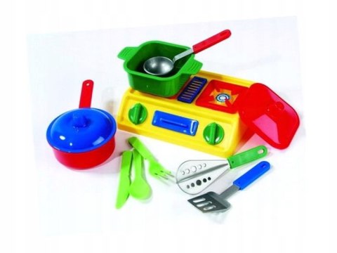 Zestaw kuchenka mini + garnki | 5008 Zestaw kuchenka mini + garnki | 5008