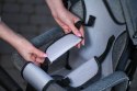 Rowerek Trójkołowy Trike Fix 3w1 z daszkiem obracany regulowany spacerówka prowadnik pasy V3 szary