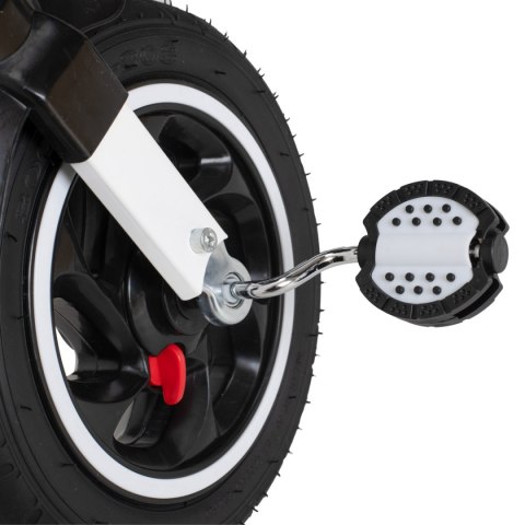 Rowerek Trójkołowy Trike Fix 3w1 z daszkiem obracany regulowany spacerówka prowadnik pasy V3 szary Rowerek Trójkołowy Trike Fix 3w1 z daszkiem obracany regulowany spacerówka prowadnik pasy V3 szary