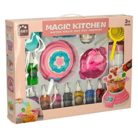 Klej żel kryształowy 3D crystal glue magiczna kuchnia szablony kreatywny zestaw 62 elementy różowy Klej żel kryształowy 3D crystal glue magiczna kuchnia szablony kreatywny zestaw 62 elementy różowy
